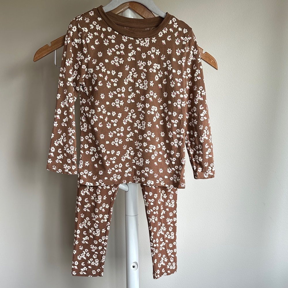 Joe Fresh Floral Matching Set 4T